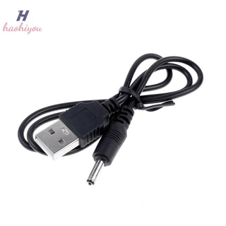 <haohiyou> USB ตัวผู้เป็นปลั๊ก 3.5 มม. สายชาร์จสายไฟสําหรับแท็บเล็ตพีซี