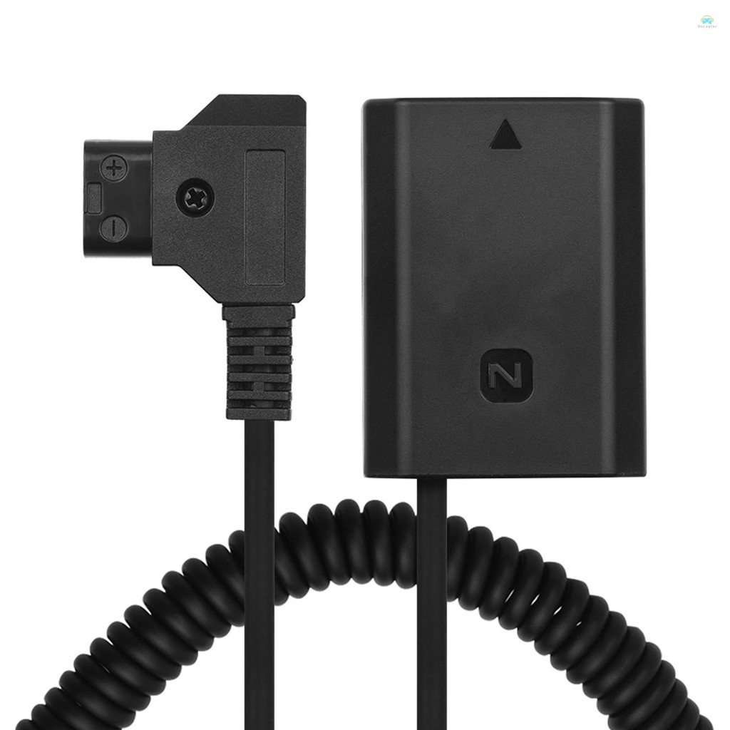 Yb2 อะแดปเตอร์ Andoer D-Tap ถึง NP-FZ100 DC Coupler อะแดปเตอร์ถอดรหัสอย่างเต็มที่ Dummy แบตเตอรี่อุป