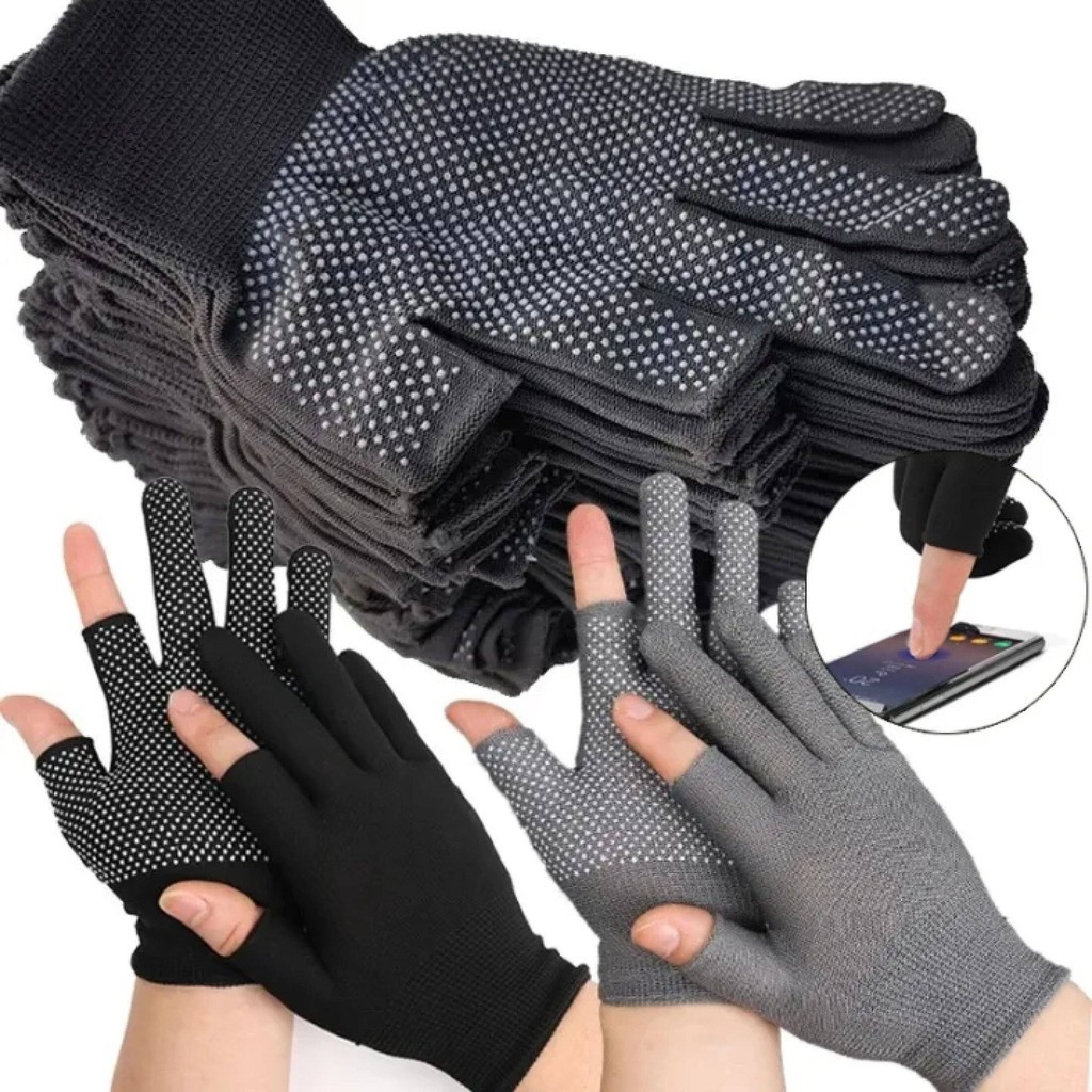 HEXMA *กดมือถือได้* ถุงมือมอเตอร์ไซค์ ถุงมือขี่มอเตอร์ไซค์ ถุงมือขับมอเตอร์ไซค์ ถุงมือขับรถมอเตอร์ไซค์ ถุงมือ