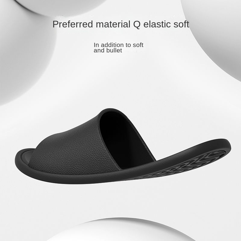 รองเท้าแตะอาบน้ําคุณภาพสูง EVA น้ําหนักเบารองเท้าแตะในร่มโรงแรมระดับห้าดาวรองเท้าแตะเฉพาะบ้าน Anti-Slip Mute Antibacter - รูปที่ 3