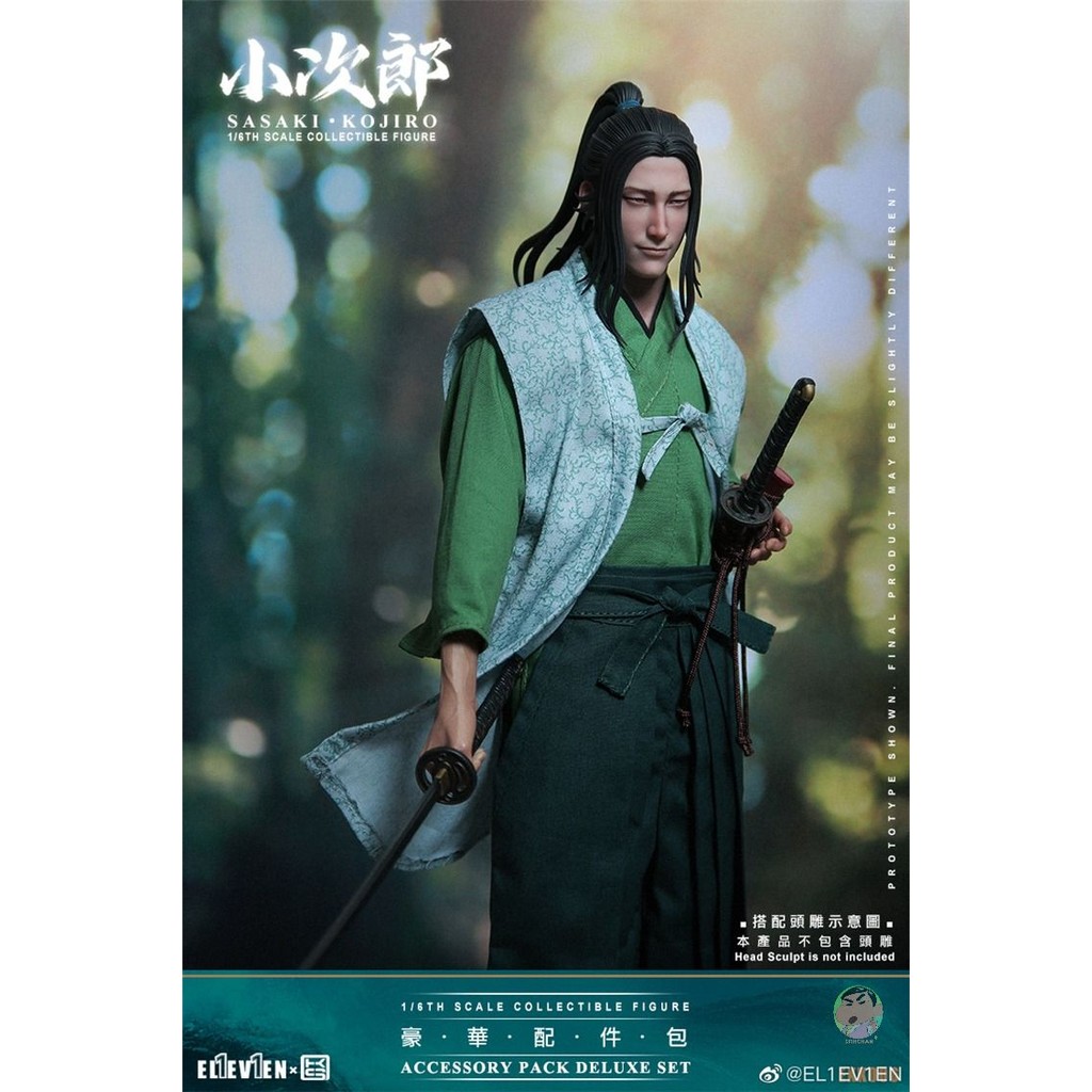Kai Studio & Eleven แอ็คชั่นฟิกเกอร์ Sasaki Kojiro ขนาด 1/6