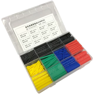 [ 1 กล่อง ] SET-HS-530 ท่อหดความร้อน หุ้มสายไฟ หลายขนาด 530 ชิ้น ยาว 45 มม อหดความร้อน หุ้มสายไฟ หลายขนาด ท่อหด 530 ช...