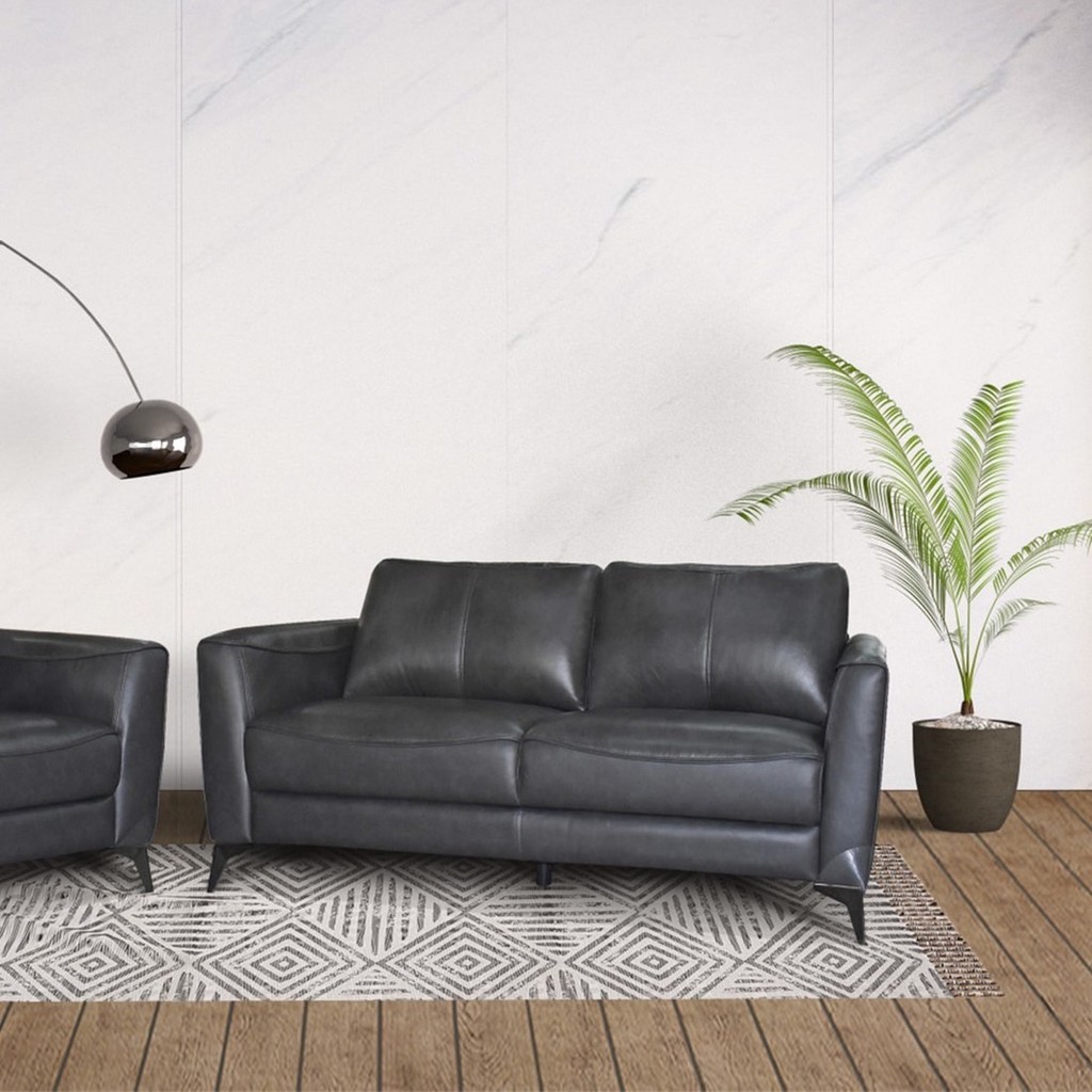 SB Design Square โซฟา 3 ที่นั่ง รุ่น Rochester สีดำ (200x86x84 ซม.)  แบรนด์ SB FURNITURE