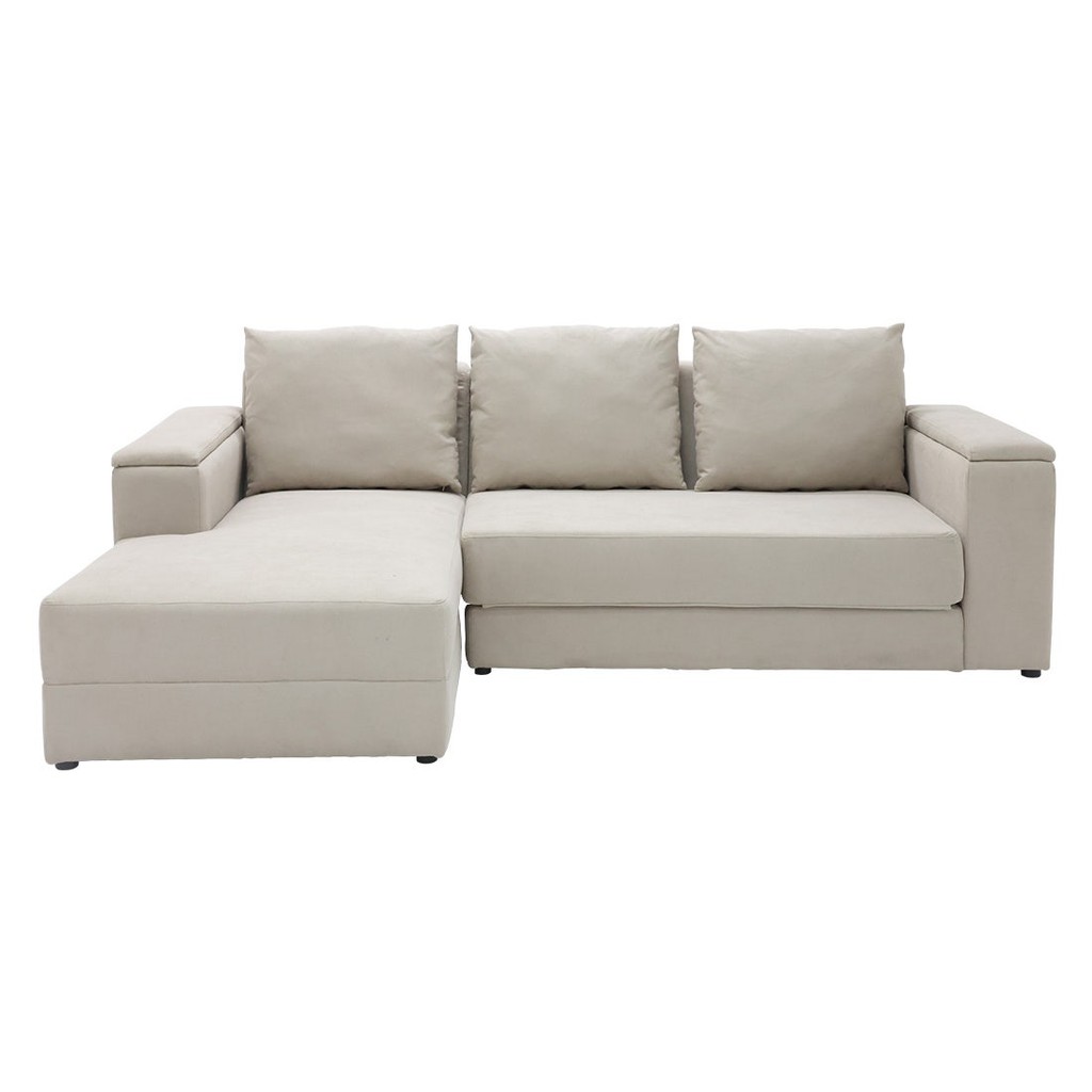 SB Design Square โซฟาเข้ามุมซ้าย รุ่น Raphat สีครีม (240x163x85 ซม.) แบรนด์ KONCEPT FURNITURE