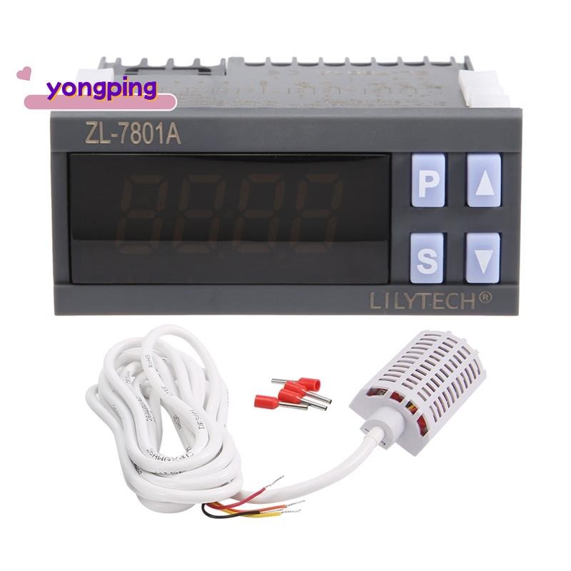 Lilytech ZL-7801A, Universal, ทั่วไป, เครื่องควบคุมอุณหภูมิและความชื้น, เทอร์โมสตัทและไฮโกรสเตท, เทอ