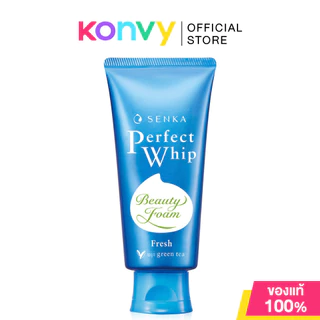 Senka Perfect Whip เซนกะ โฟมล้างหน้า 100g (White/Fresh/Acne Care/Vitc Poreless Glow)