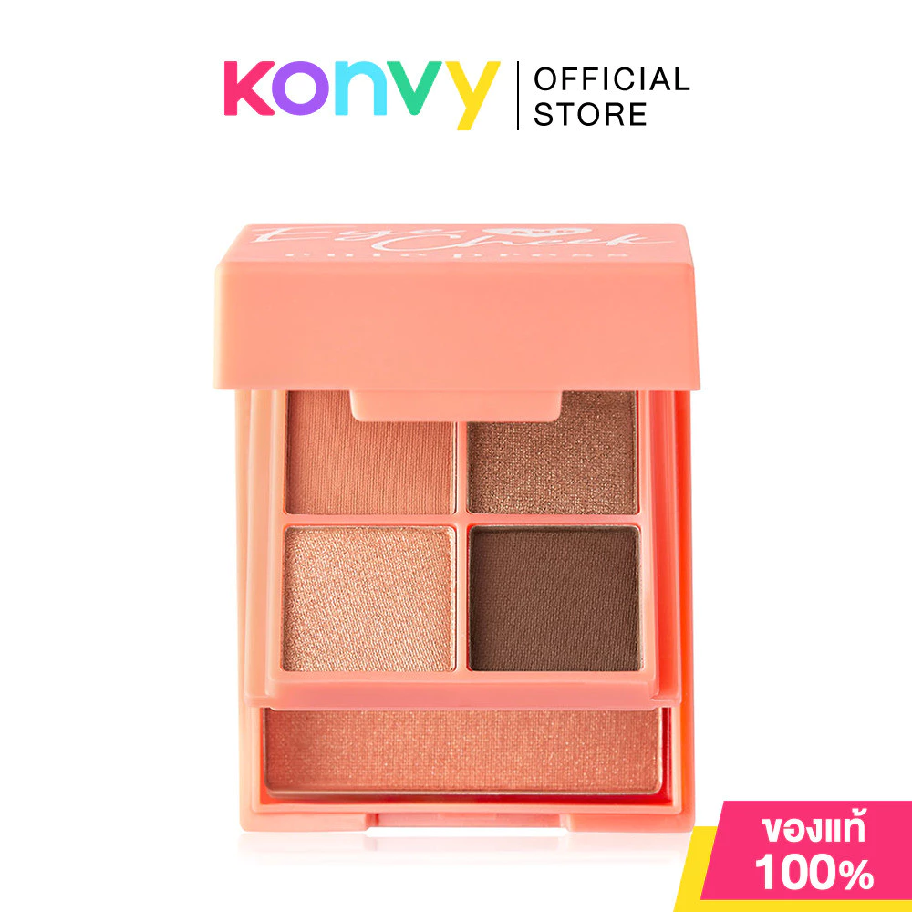 Cute Press Eye & Cheek Palette พาเลทอายแชโดว์และบลัชออน thumbnail 3