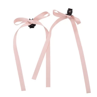 BOW05 กิ๊บหนีบผมโบว์ ริบบิ้นยาว คู่ น่ารักหวาน พร้อมส่งในไทย