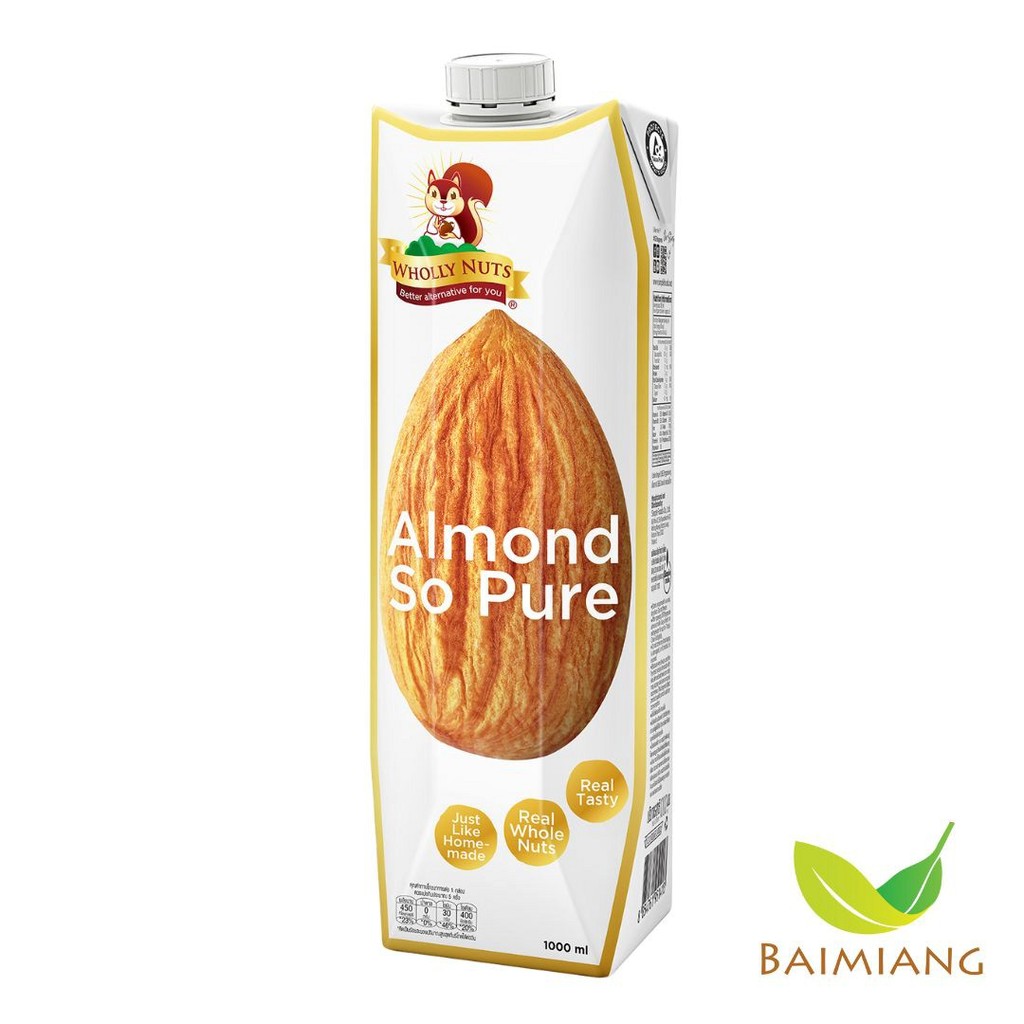 Whollynuts น้ำนมอัลมอนด์ ขนาด 1000 ml. (05183)