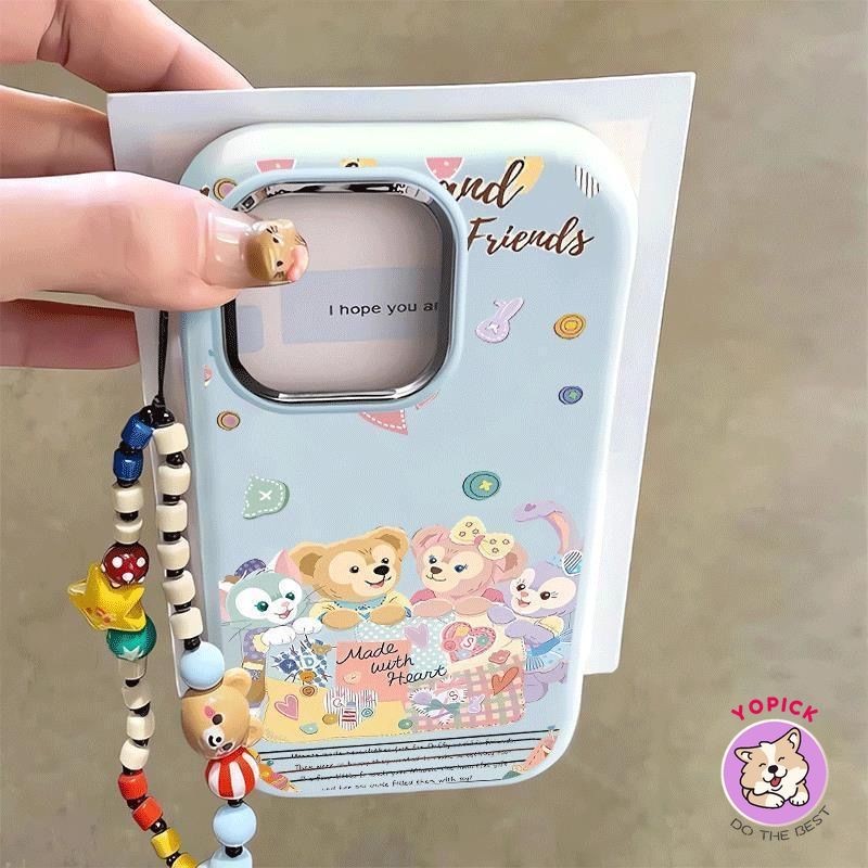 สัตว์เล็กรวบรวมสําหรับiphone 16 16Pro 16Plus 16Pro Max 11 12 13 14Plus 15Pro XR XS Max 7 8Plus Loverหมีเคสโทรศัพท์Coulpeการ์ตูนฝาครอบโทรศัพท์ร้อนคุณภาพสูงJPM