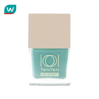 Ten Ten เท็น เท็น น้ำยาทาเล็บ เจล เอฟเฟค 12มล. NBT115 กรีน ฟ…