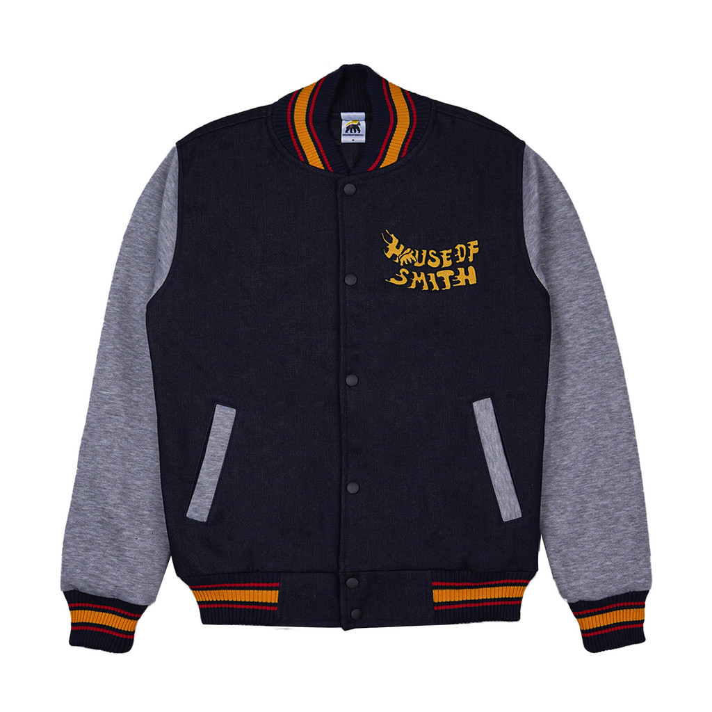 House of Smith Mens Varsity Jacket - Valies - เสื้อแจ็คเก็ต