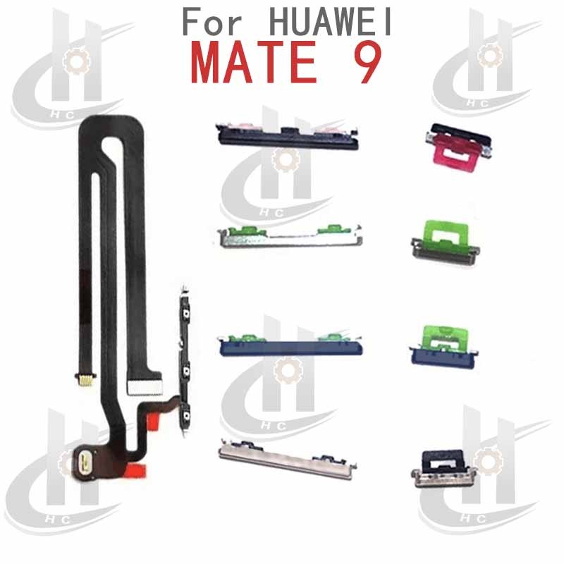 สําหรับ HUAWEI MATE 9 ปุ่มด้านข้างปริมาณพลังงาน Flex Cable Keys ปุ่มปิดปุ่มปรับระดับเสียงขึ้นและลงด้านข้างอะไหล่ทดแทน