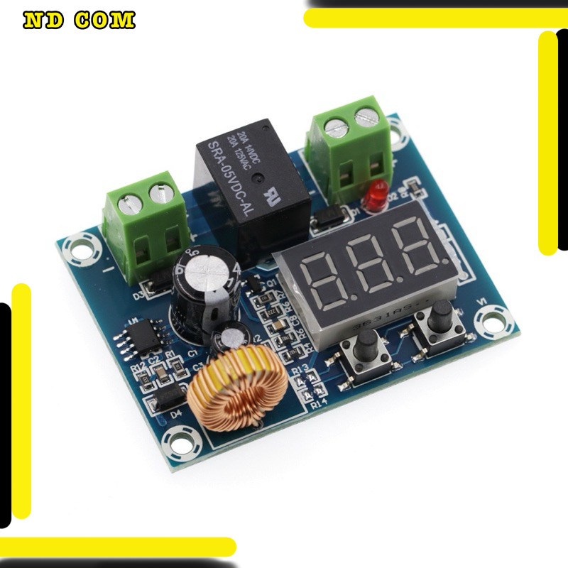 สุดคุ้ม! XH609 HX-609 XQ920 บอร์ดควมคุมการใช้แบตเตอรี่ 12-36VDC XH-M609 / HCW-M635 โมดูลต่ำตัด โมดูล