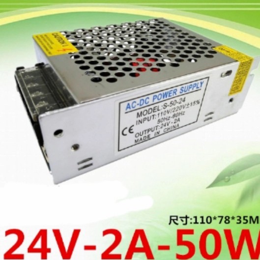 PSU 24V 2A POWER SUPPLY 50W SWITCHING อะแดปเตอร์ LED อะแดปเตอร์ ฯลฯ-ZK