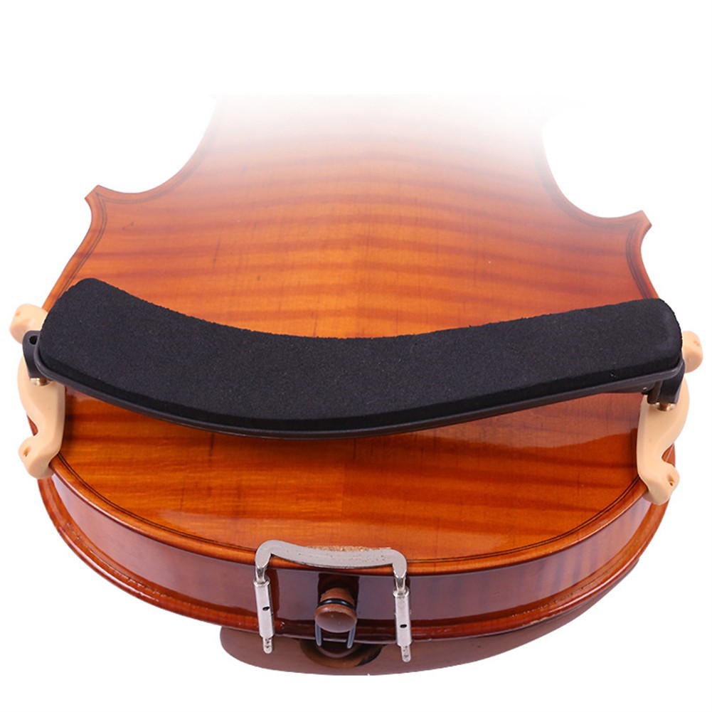 【AMANDA】Violin Shoulder Rest Adjustable For 1/8 1/4 3/4 4/4 Violins Plastic Practical