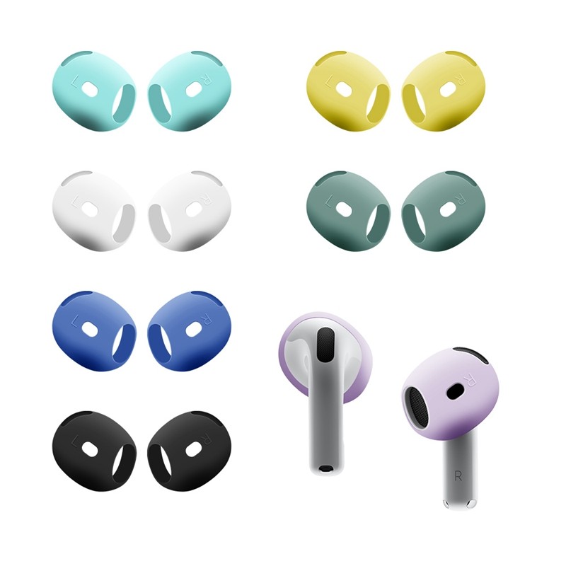 จุกหูฟังสําหรับ แอร์พอด สําหรับ Airpods 4 ANC เรื่องก่อนหน้า สําหรับ Airpods 4 ไทย เคล็ดลับหูตะขอหูฟังกันลื่นป้องกันการตกที่อุดหูหมวกหูอุปกรณ์เสริมหูฟัง