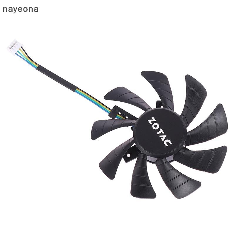 [NAY] ที129215Sh Cooler พัดลมสําหรับ ZOTAC GTX 1060 960 950 GTX1060 3GB ITX Mini กราฟิกการ์ด Cooing พัดลม EON