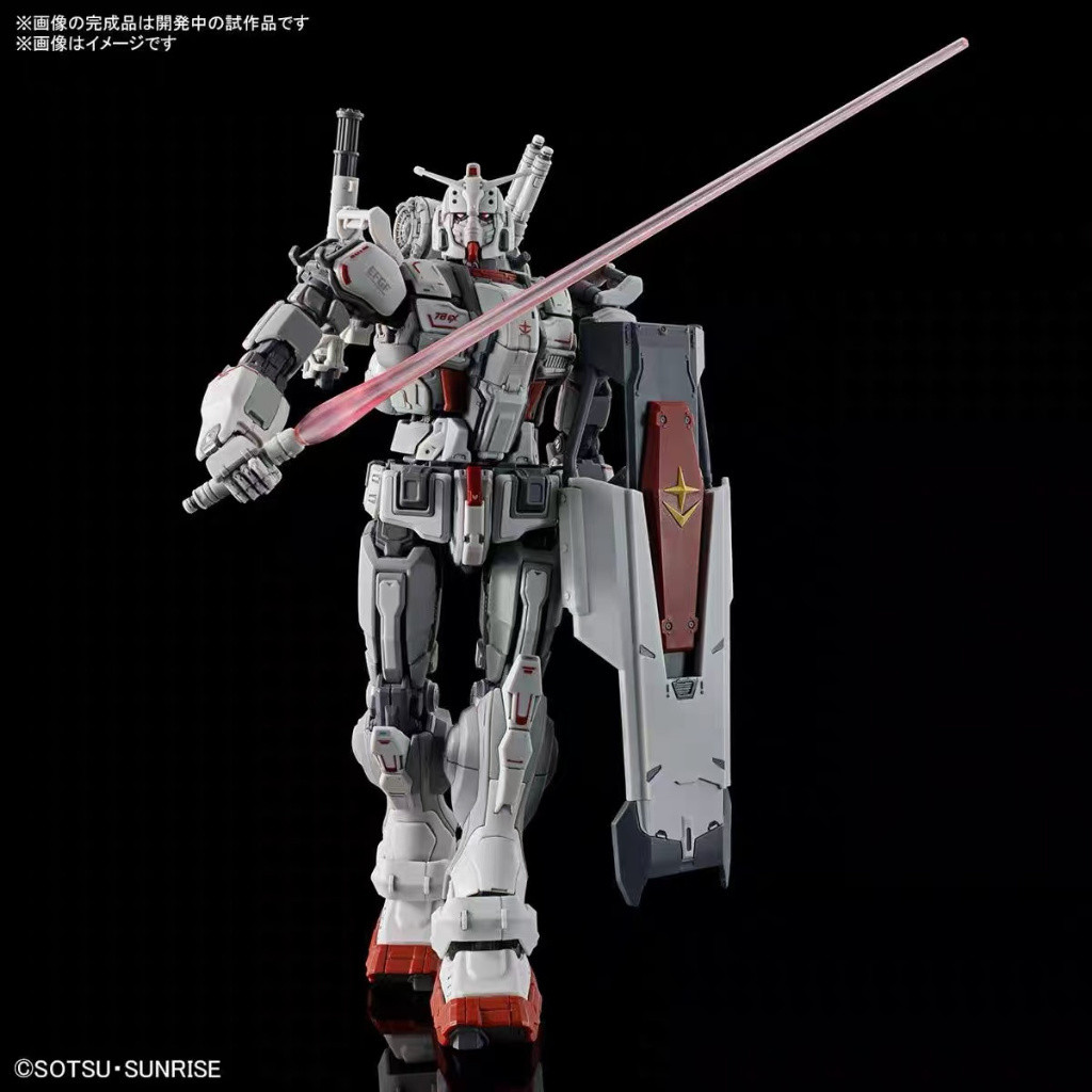 BANDAI GUNDAMBandai Hg 1/144 RX-78 [G] E GUNDAM EX RFV ประกอบชุดของขวัญสําหรับแฟน