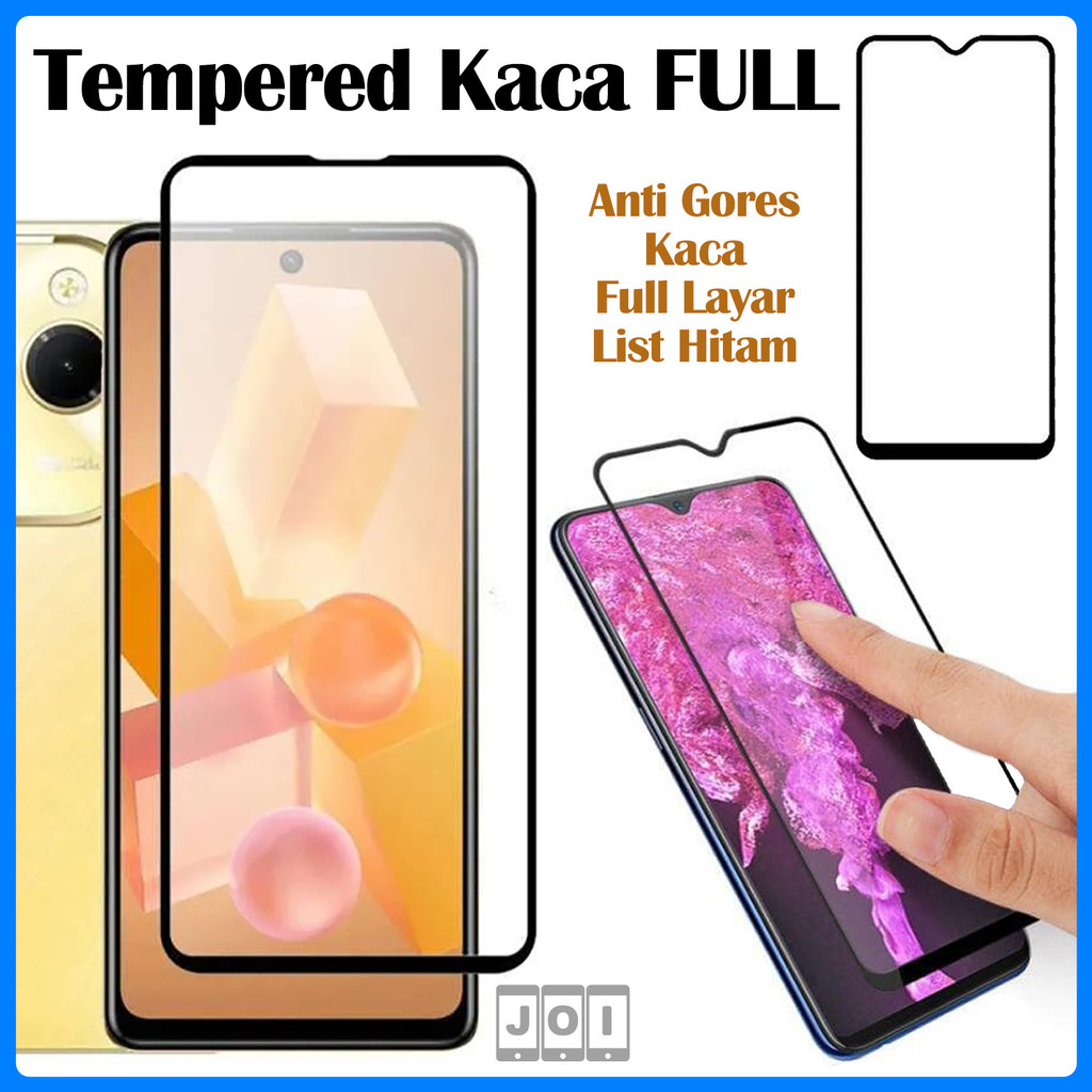 LAYAR JOI กระจกนิรภัย FULL Vivo V2027 V1907 V2022 V2023 V2025 V2029 V2030 V2050 V2116 V2120 V2130 V2