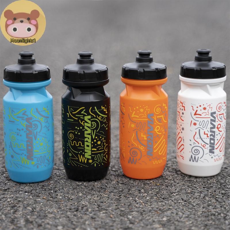 Moonlights1 VIARON 550ML ขวดน้ําจักรยาน MTB ฟิตเนสกีฬา Anti-Leak ฝุ่น Anti-fall กลางแจ้งขวดเครื่องดื่มพลาสติกอุปกรณ์เสริม EN