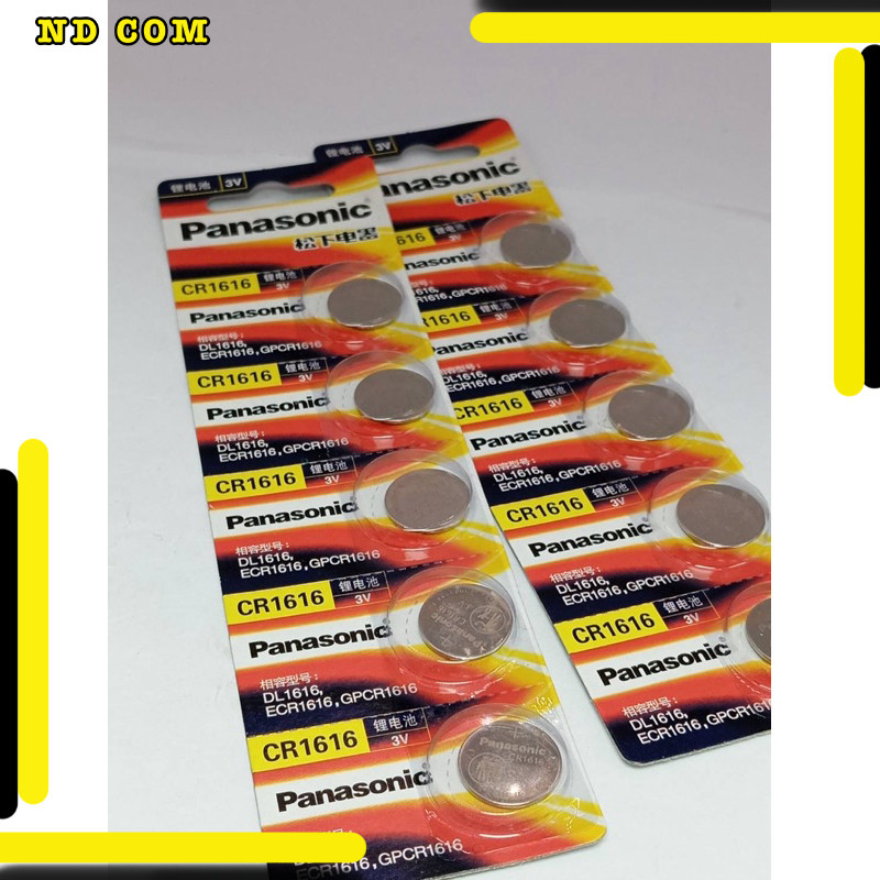 สุดคุ้ม! CR1616 cr1616 แบตเตอรี่ ถ่านกระดุม สินค้าพร้อมส่งในไทยของใหม่มือหนึ่ง