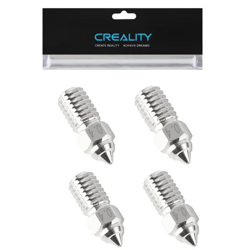 Creality Official Ender 3 V3 SE High-Speed Nozzles, Copper Alloy Nozzle for 3D Printer Ender 5 S1, E