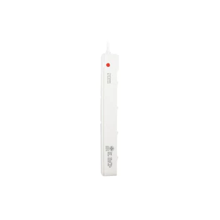 ANITECH H2145-WH ปลั๊กไฟ 4 ช่อง 4 สวิตช์ สายไฟยาว 5 เมตร 2200W รับประกัน 2 ปี