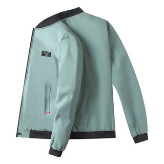 แจ็คเก็ตเบสบอลคอปกฤดูใบไม้ผลิและฤดูใบไม้ร่วงของผู้ชายอเนกประ…