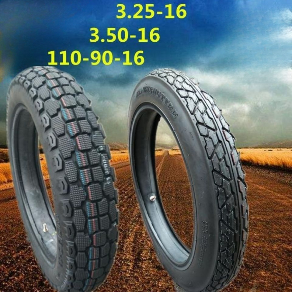ยางมอเตอร์ไซค์ Prince1109016ยาง 3.50-16 130/90-15 ยางสุญญากาศ ท่อด้านในและด้านนอก