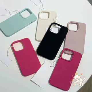 ✨ นี่ยม! ✨เคสเหมือนเปลือกลิ้นจี่ สําหรับ IPhone 16 15 14 13 7 8plus Pro Promax XR XS สัมผัสที่สะดวกสบาย