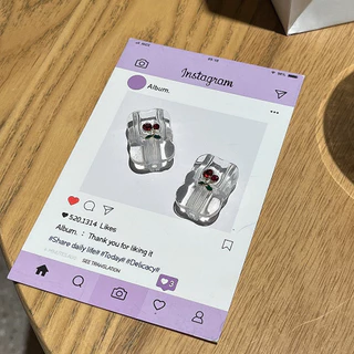 เคสป้องกันสายเคเบิลข้อมูล Epoxy Cherry สำหรับ PD 18W 20w สำหรับ iPhone 11 13 14 15 16 pro max หัวชาร์จเร็ว