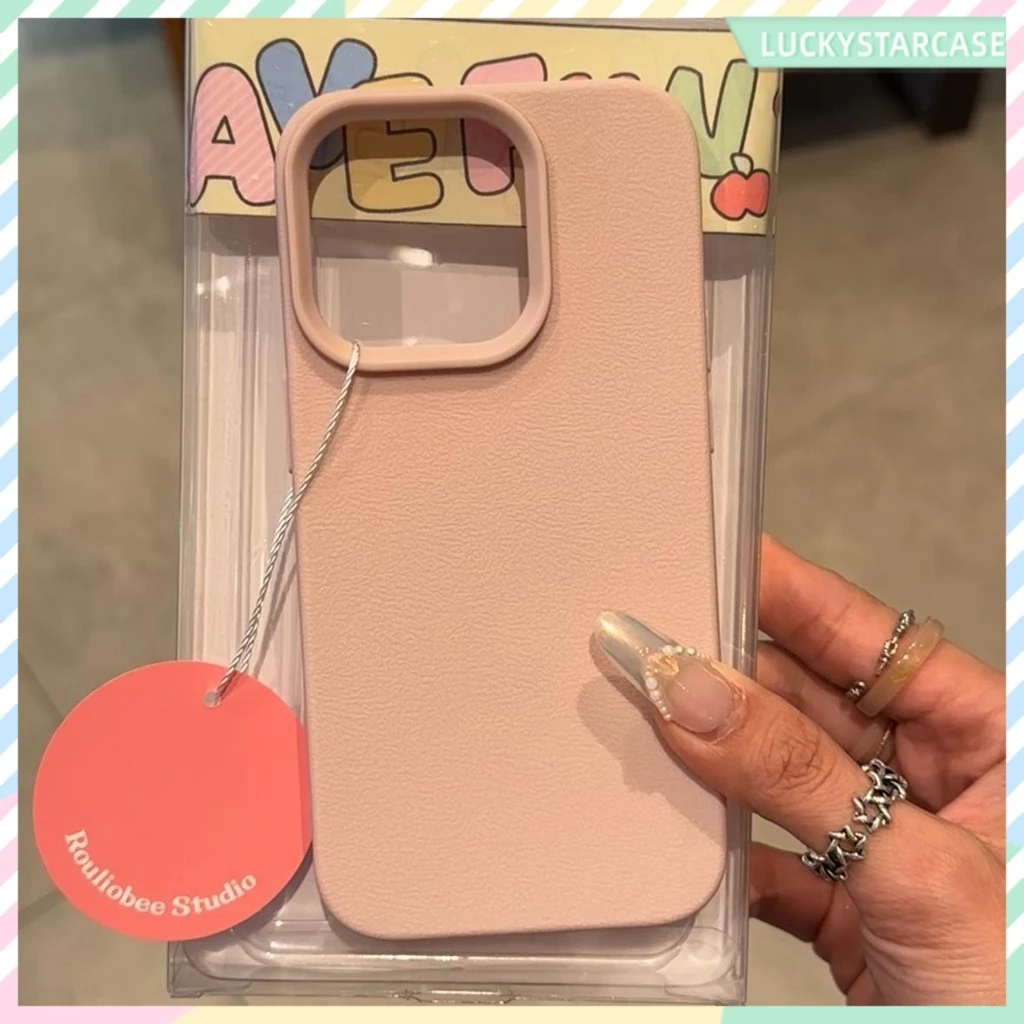 เคสโทรศัพท์ For iPhone 11 13 12 14 15 16 Pro Max 7 8 Plus XR XS X มาการอง เรียบง่าย สีทึบ ซิลิโคนอ่อนนุ่ม เคสกันกระแทก thumbnail 5