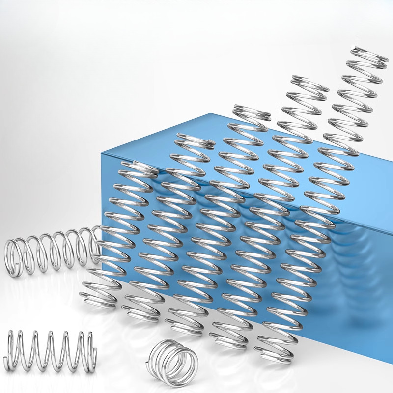 [ลี่-เฮ้] 304 สแตนเลส, สปริงบีบอัด (เส้นผ่าศูนย์กลางลวด 0.6 มม. * เส้นผ่านศูนย์กลางภายนอก 4 มม.-12 มม. * ยาว 5 มม.-50 มม.) สปริงโช้คอัพ สปริงแรงดันความแม่นยํา - รูปที่ 4