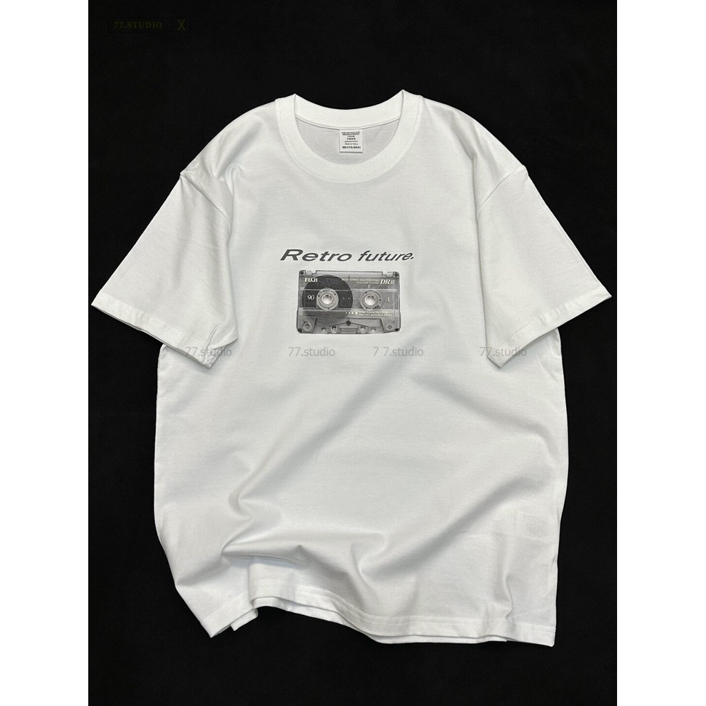 COD（จัดส่งภายใน 24 ชั่วโมง）เสื้อยืด oversize cotton T-shirts แฟชั่น สวมใส่สบาย สีขาว แขนสั้น ญ-ช ใส่ได้ S-3XLเสื้อ