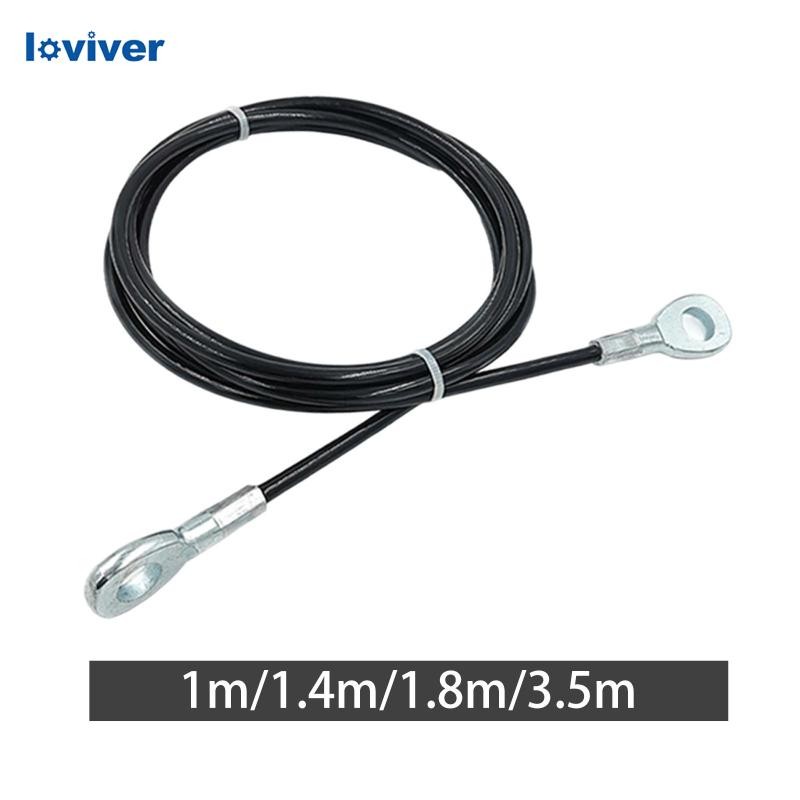 [Loviver] สายระบบรอก 5 มม. อุปกรณ์เสริมแบบพกพาออกกําลังกายที่ใช้งานได้จริง Heavy Duty Steel