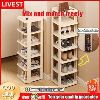 Shoe Storage 8 Layer Shoe Rack Stackable Shoes Organizer Storage Stand Space Saving Shoe Rack COD