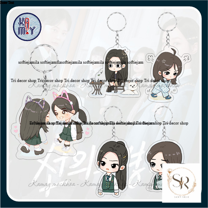 [ New3 ] Friendly Rivalry - Lee Hyeri - Jaesulgi YoungJae พวงกุญแจกระเป๋าเป้สะพายหลังตกแต่งของขวัญ -