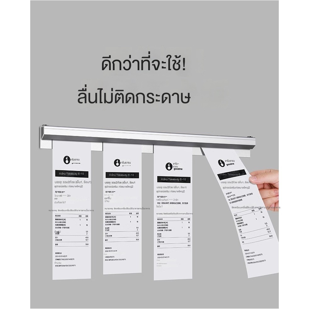 คลิปหนีบตั๋ว แบบกดครั้งเดียว สําหรับร้านอาหาร