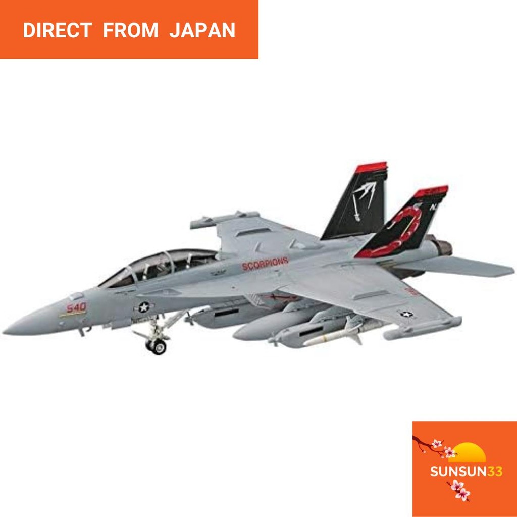 【Direct from Japan】Hasegawa 1/72 US Navy EA-18G Growler Plastic Model E38