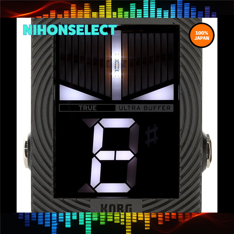 KORG/PB-XS BASS Pitchblack XS Bass Chromatic Pedal Tuner - Dedicated Tuner for Bass by Korg