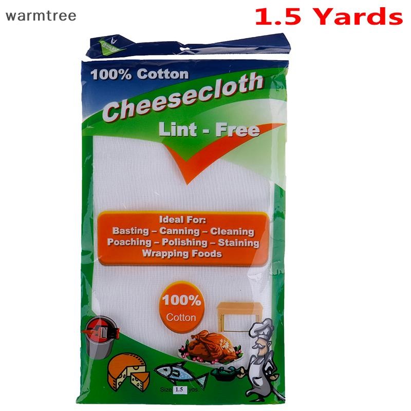 Warmtree 1.5 Yards Gauze Cheesecloth ผ้าดูดซับ Cotton Cheese Cloth Baking Tool ใหม่