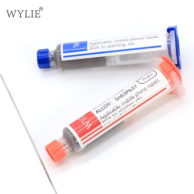 WYLIE WL-200C WL-201C น้ํายาประสานชนิดเข็มพร้อมตะกั่ว/น้ํายาประสานไร้สารตะกั่ว หลอดเข็ม น้ํายาประสาน
