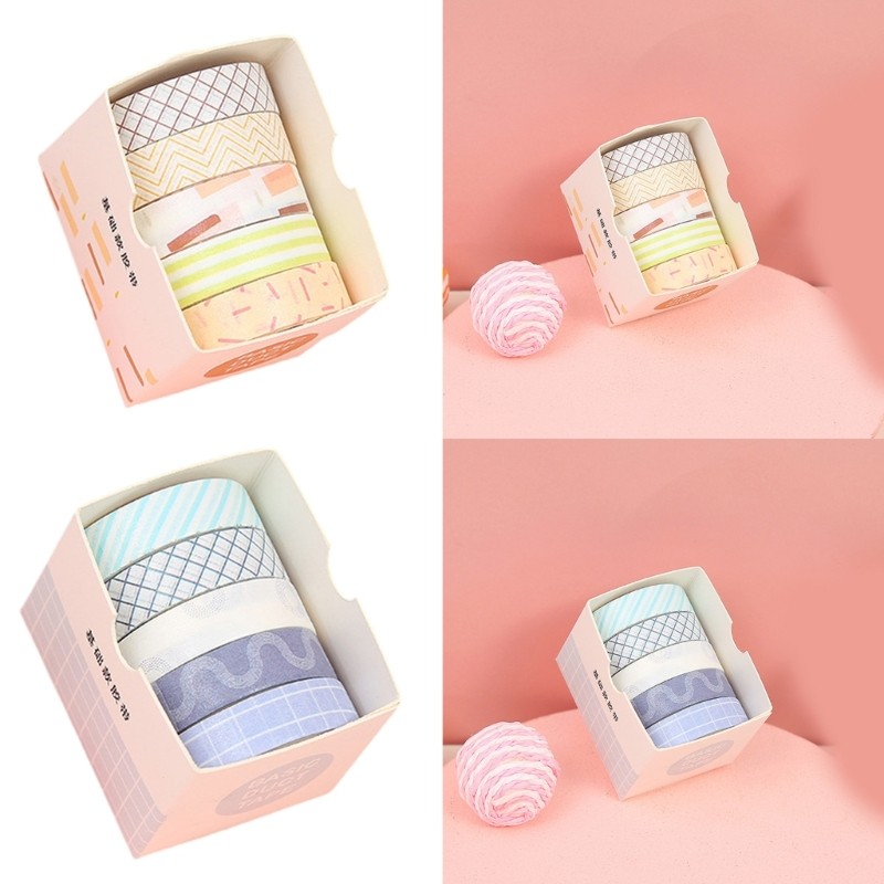 LA เทปตกแต่ง Scrapbooking เทปตกแต่งหัตถกรรมสําหรับ Journal Wrapping