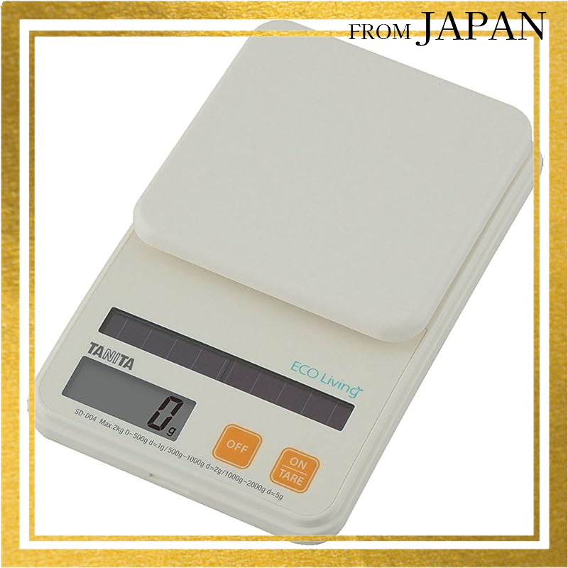 Tanita Cooking Scale Kitchen Scale Solar 2kg 1g Unit Orange SD-004 ORDirect from Japan
