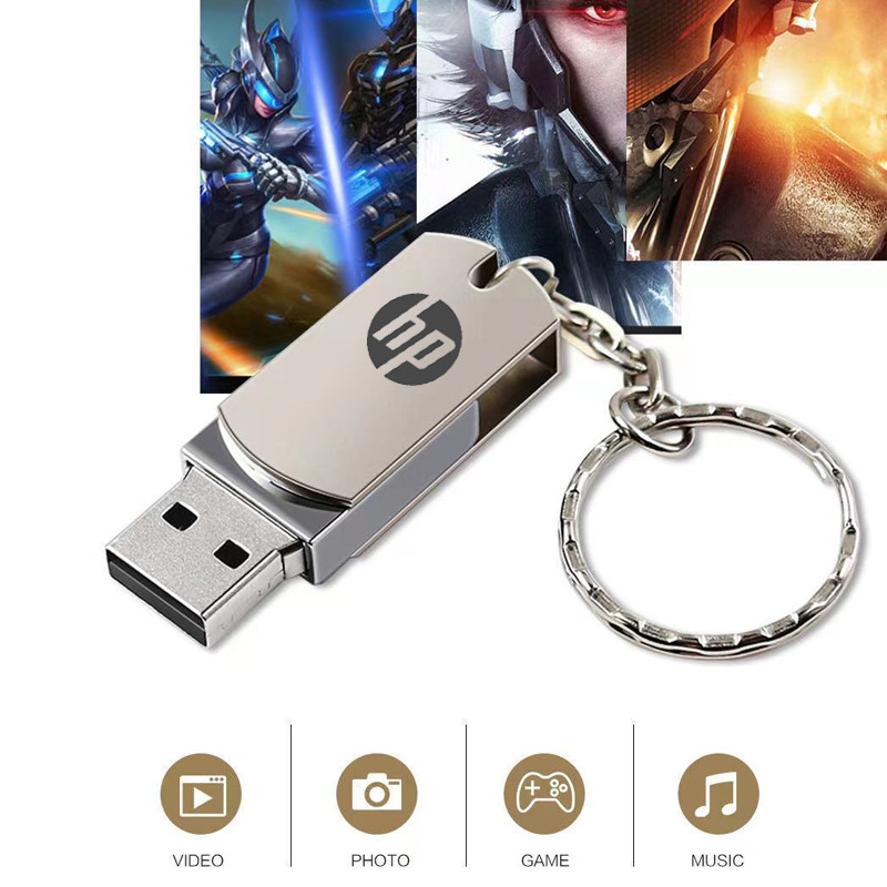 Hp Usb Pen Drive 512gb 1TB 2TB Usb Flash Drive Usb Pendrive Vara Com Flash Drive Chaveiro