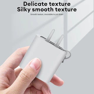 เคสถนอมสายชาร์จCharger Protector สายชาร์จซิลิโคนหุ้มสายเคเบิลข้อมูลแบบสร้างสรรค์ ปลอกหุ้มแบบนิ่ม ชุดป้องกันสายเคเบิลข้อม