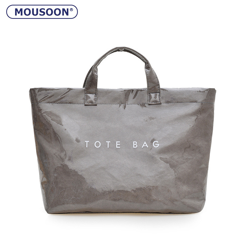 MOUSOON ใหม่แฟชั่นอเนกประสงค์ Ins อินเทรนด์กระเป๋าถือลําลองออกแบบ Commuter Tote