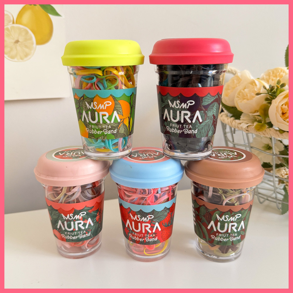 [โปรโมชั่น] สไตล์ใหม่สีเรียบง่ายยางรัดทิ้งกระป๋องเด็กผูกผมผูกผมเด็กถักผมไม่เจ็บคาดศีรษะหญิง
