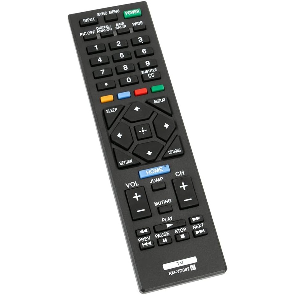 ใหม่ RM-YD092 แทนที่รีโมทคอนโทรลสําหรับ Sony TV KDL-32R400A KDL-40R450A KDL-46R453A KDL-46R450A KDL-